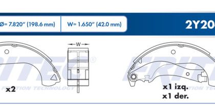 Balata Ram 700 15-16 Fiat Strada 10-14
