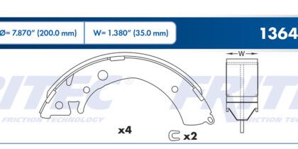 Balata Trasera Acura 97-99