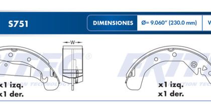 Balata Trasera Chevrolet Meriva 4 Cil 04-08