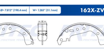 Balata Trasera Toyota Yaris 17-20