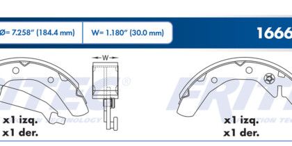 Balata Trasera Matiz 04-14