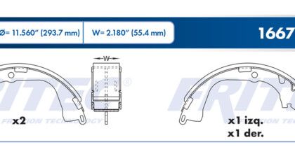 Balata Trasera Volkswagen Amarok 11-18