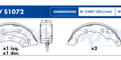 Balata Trasera Sandero Stepway 10-16