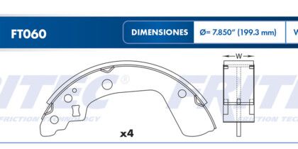 Balata Trasera Swift 1.6 07-16