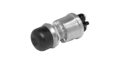 Boton Reforzado Negro 2 Polos