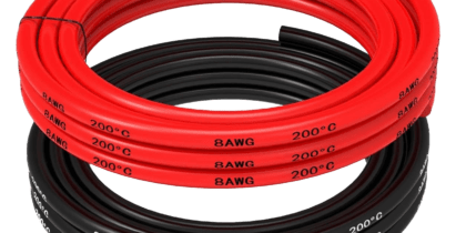 Cable Numero 8 Rojo X Metro