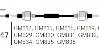 Chicote de Caja Chevrolet Cavalier 6cil Std 90-94