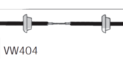 Chicote de Velocimetro Volkswagen Caribe 84-87