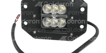 Faro Auxiliar Facia Cubo 6 Led 24w 30v