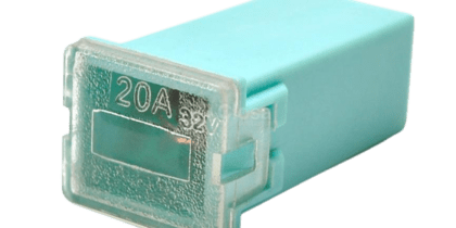 Fusible 20a Muela Mediano Largo Azul