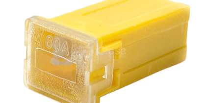 Fusible 60a Muela Mediano Largo Amarillo