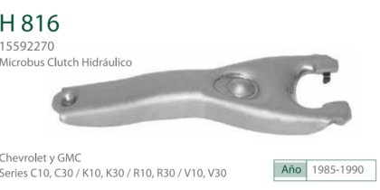 Horquilla Clutch Chevrolet Micro 350 354