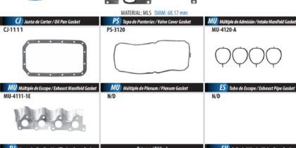 Junta JC-120 Hyundai I-10 1.1 12-14
