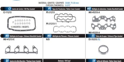 Junta JC-1213 Chevrolet Chevy 1.4 94-03