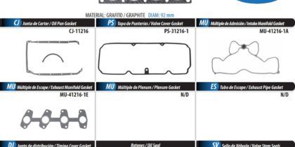 Junta JC-1216-1 Chevrolet Cavalier 2.2 98-03