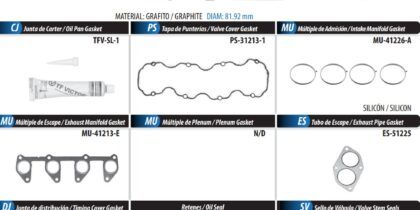 Junta JC-1226 Chevrolet Tornado 1.8 08-09