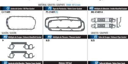 Junta JC-1409 Ram 1500 3.9 92-97