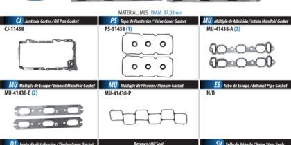 Junta JC-1438 Dodge Journey 3.5 08-10