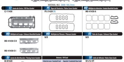 Junta JC-1450 Hemi 5.7L Ram 250