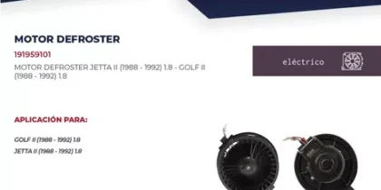 Motor Defroster Volkwagen Golf-Jetta A2