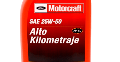 Aceite Ford 25w50 Alto Kilometraje Litro