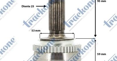 Espiga Dodge Verna, Hyundai Accent, Kia Rio, 04-11