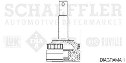 Espiga Chevrolet Chevy 06-12