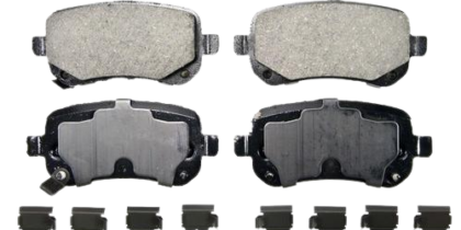 Balatas Traseras Chrysler Town Country 08-09 6v