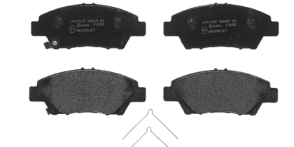 Balatas Delanteras D1394 8502