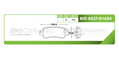 Balatas Traseras Mazda Cx5 13-19