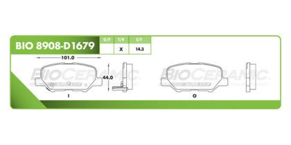 Balatas Traseras Mazda 3 2.5 14-16