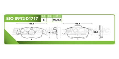 Balatas Delanteras Peugeot Partner 10-19