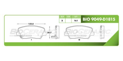Balatas Delanteras Hyundai Creta 17-20, Kia