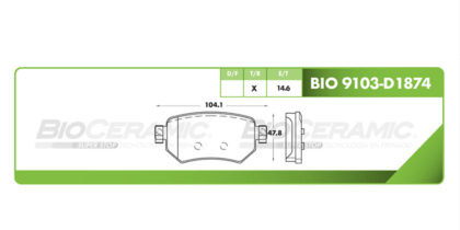 Balatas Traseras Mazda 6 2.5 16-21