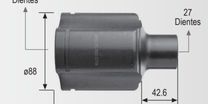 Espiga Chrysler Concord New Yorker 93-05 32int 27ext